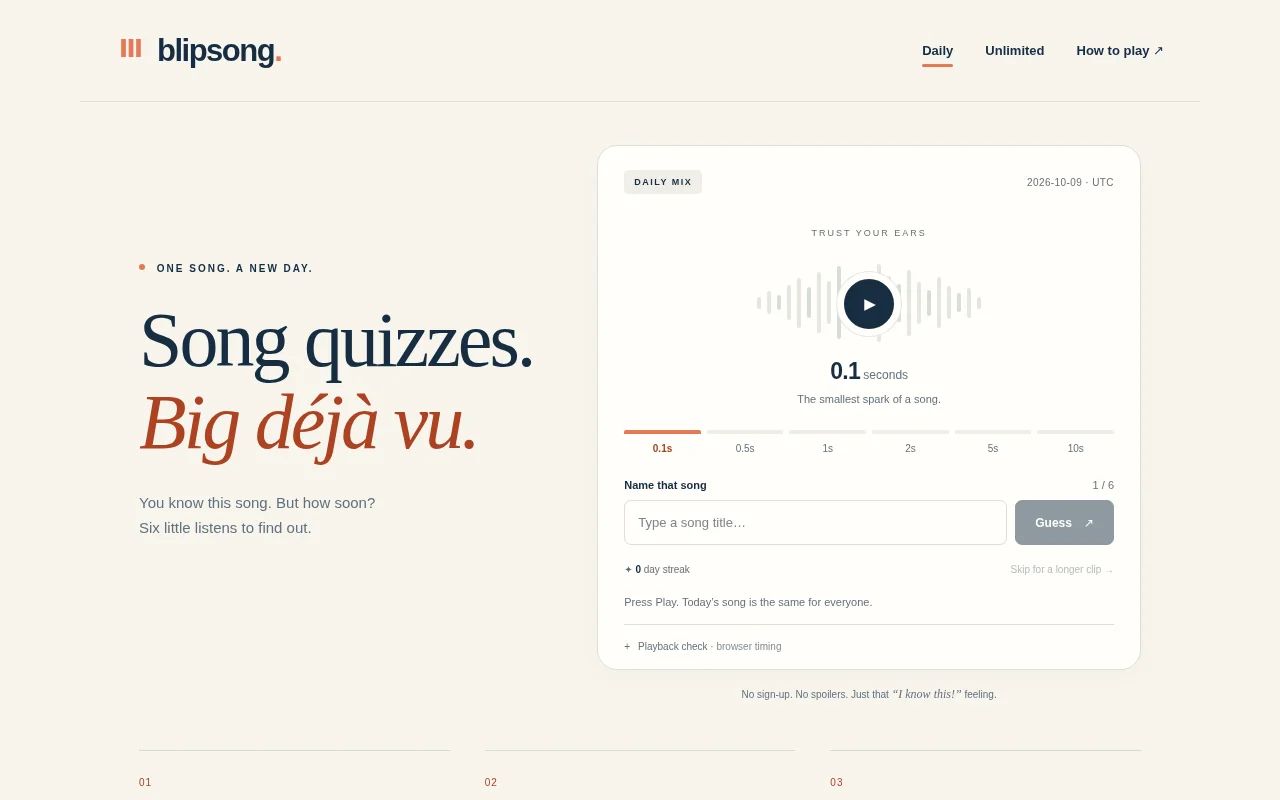 Blipsong