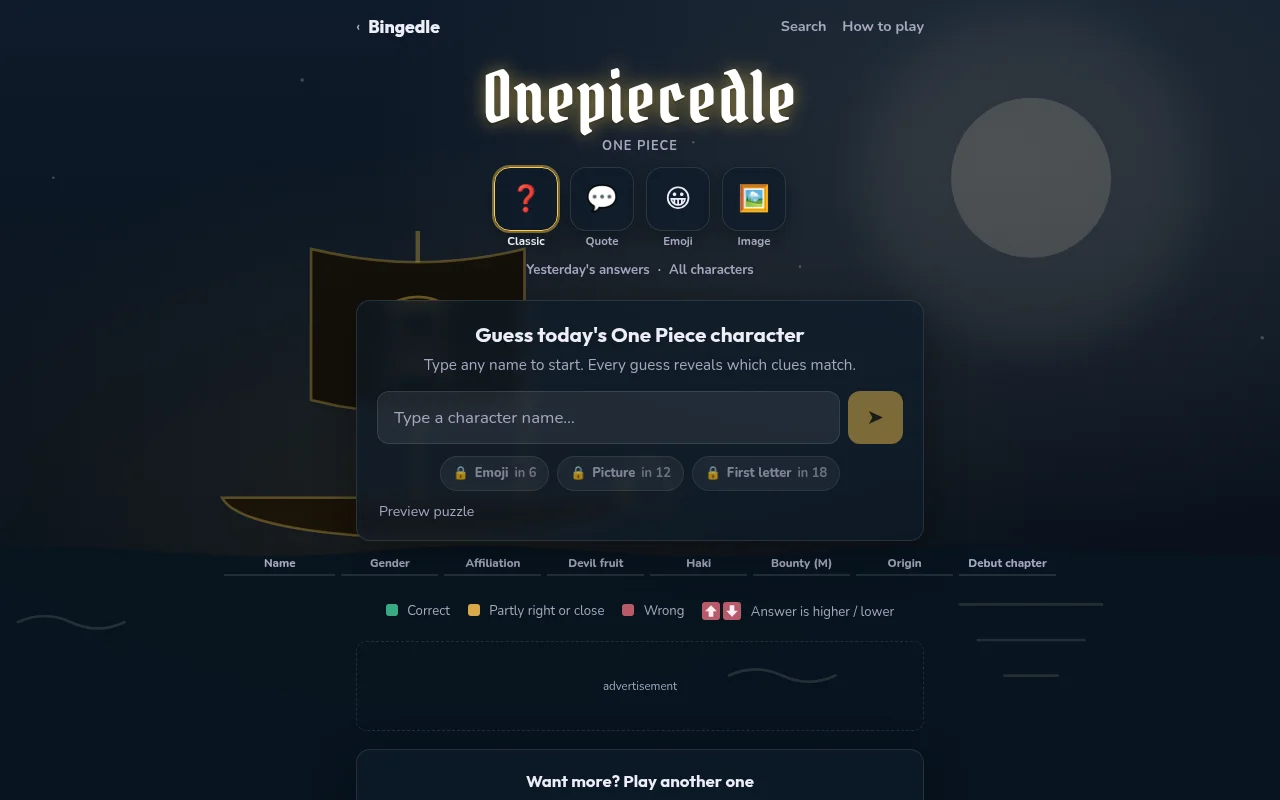 Onepiecedle