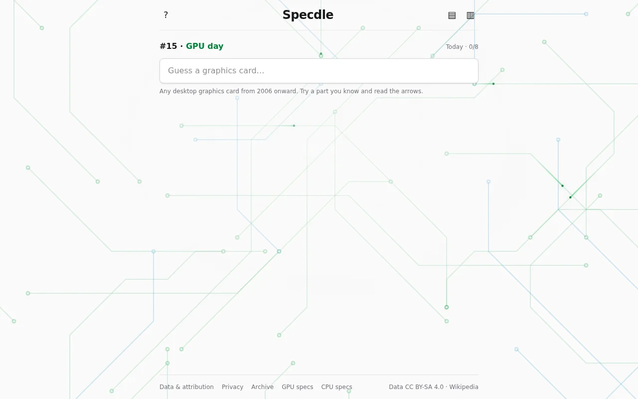 Specdle