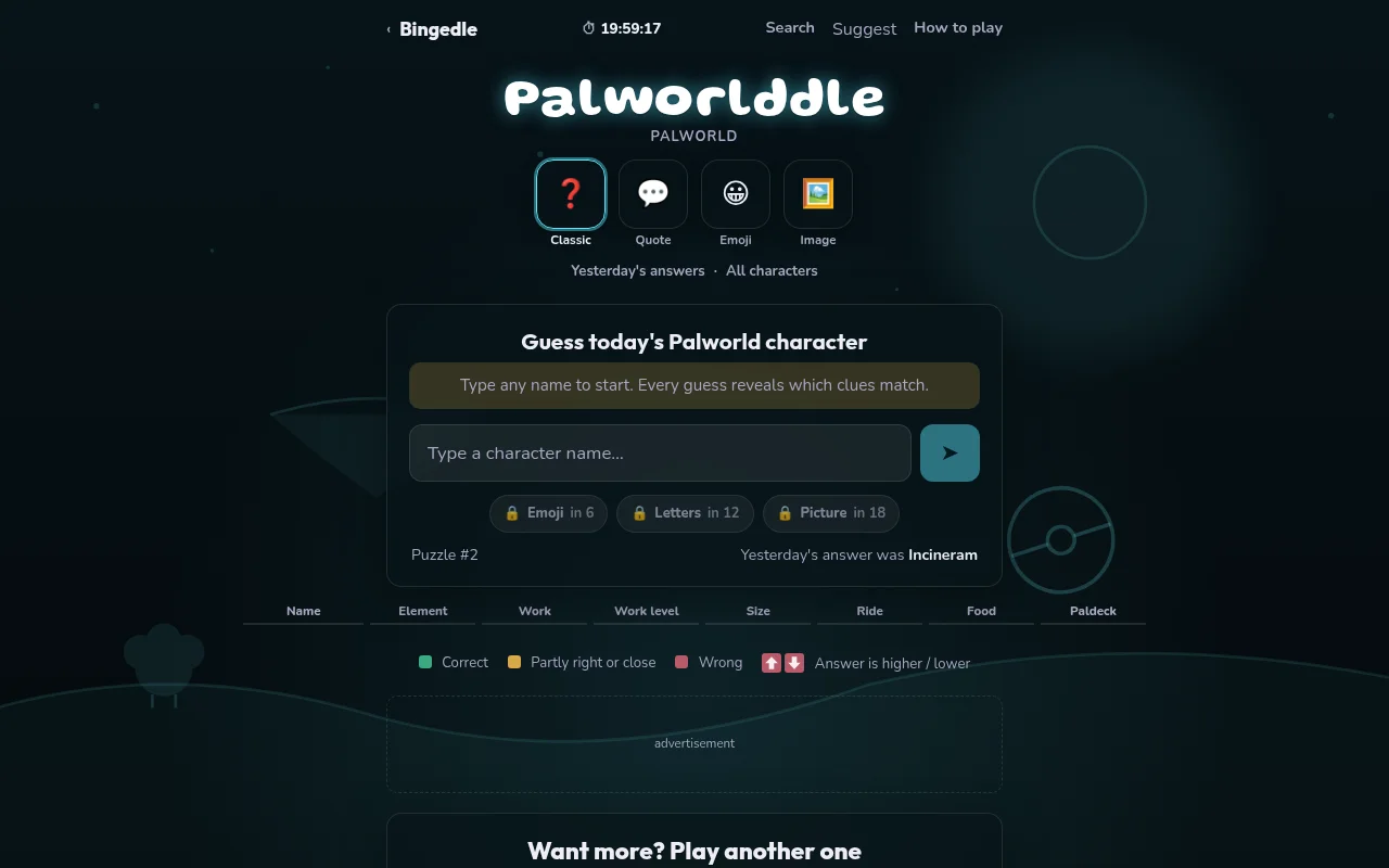 Palworlddle