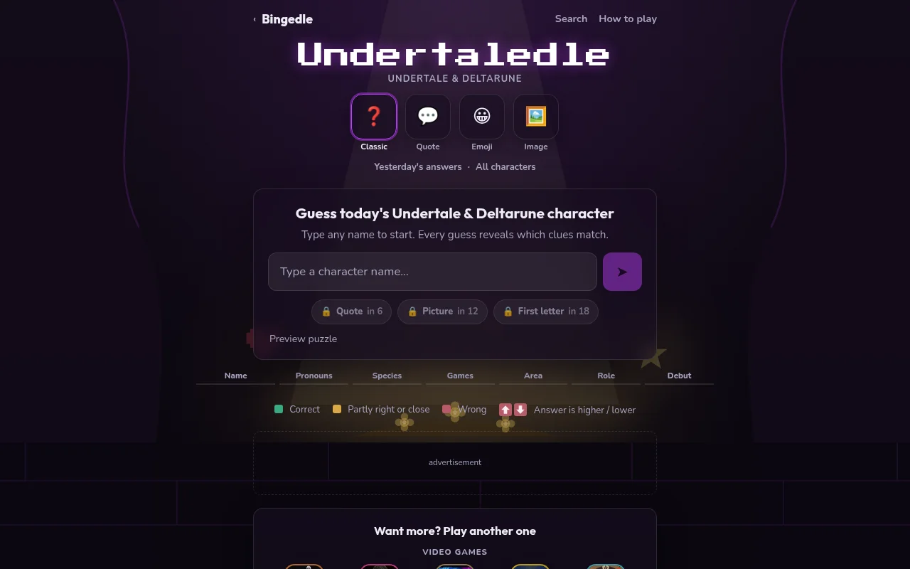 Undertaledle