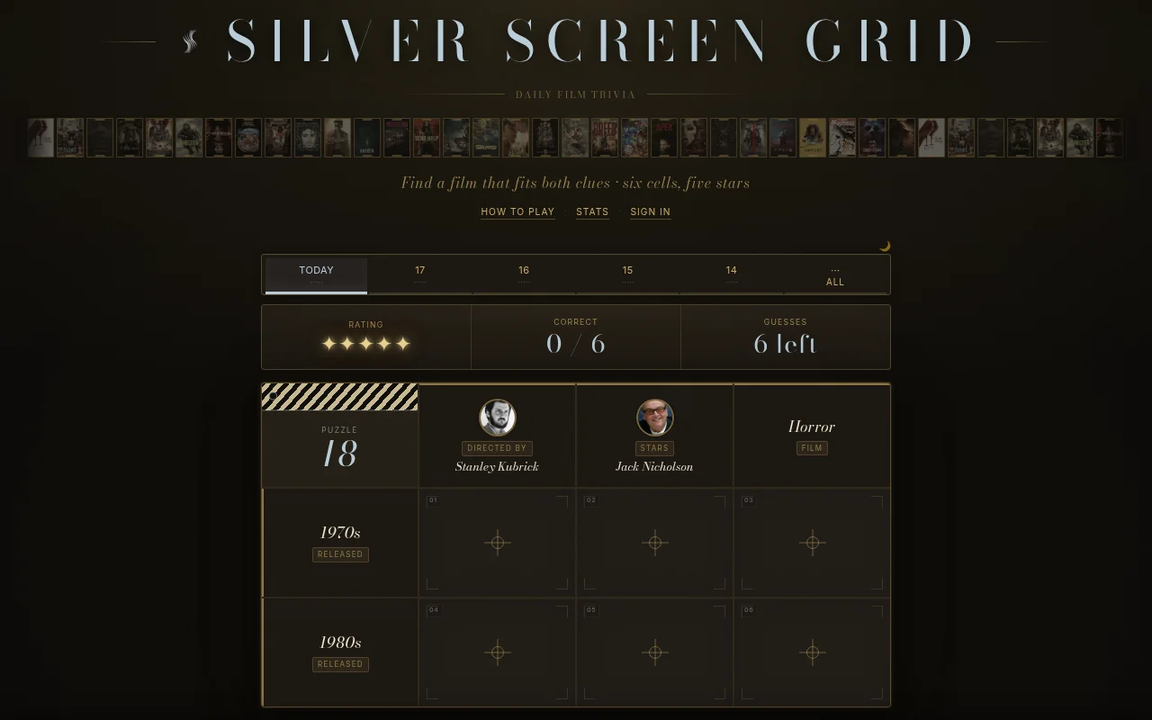 Silver Screen Grid