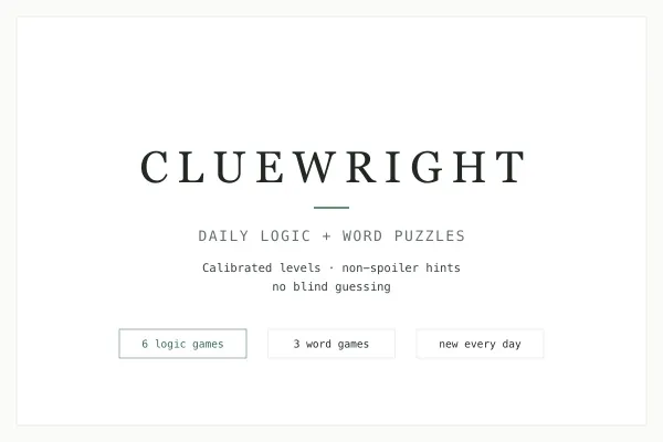Cluewright