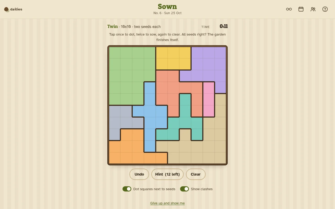 Sown