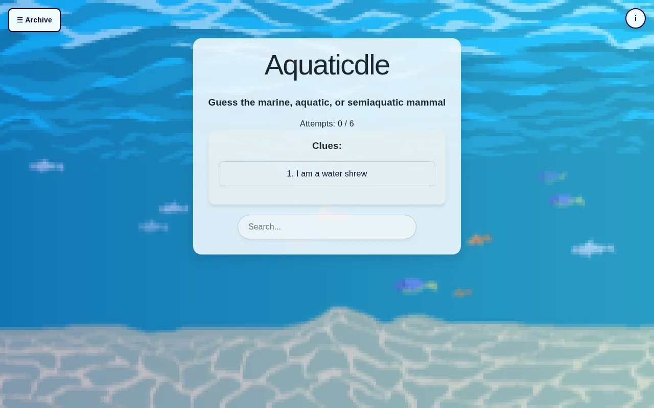 Aquaticdle