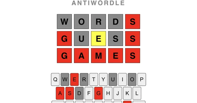 Antiwordle