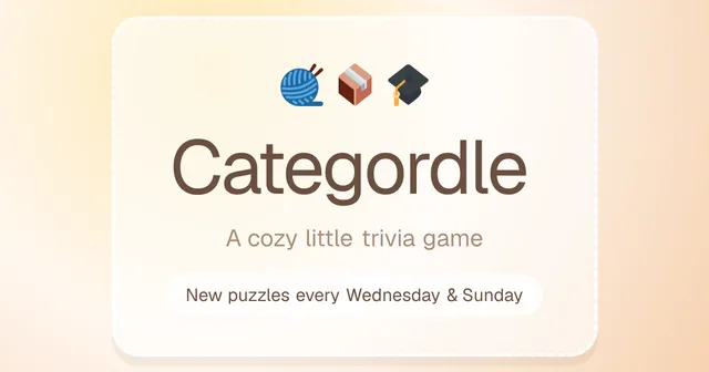 Categordle