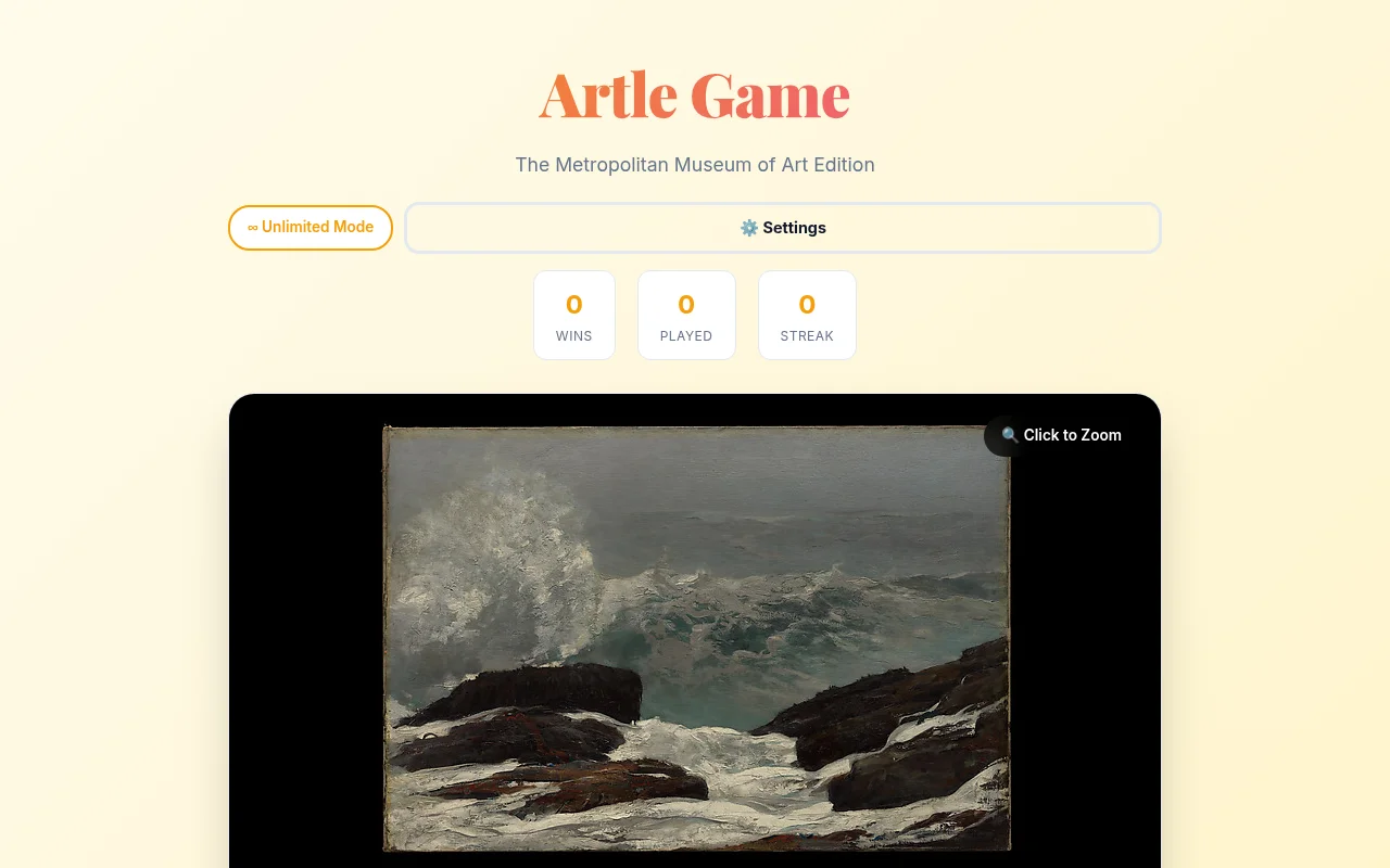 Artle Game