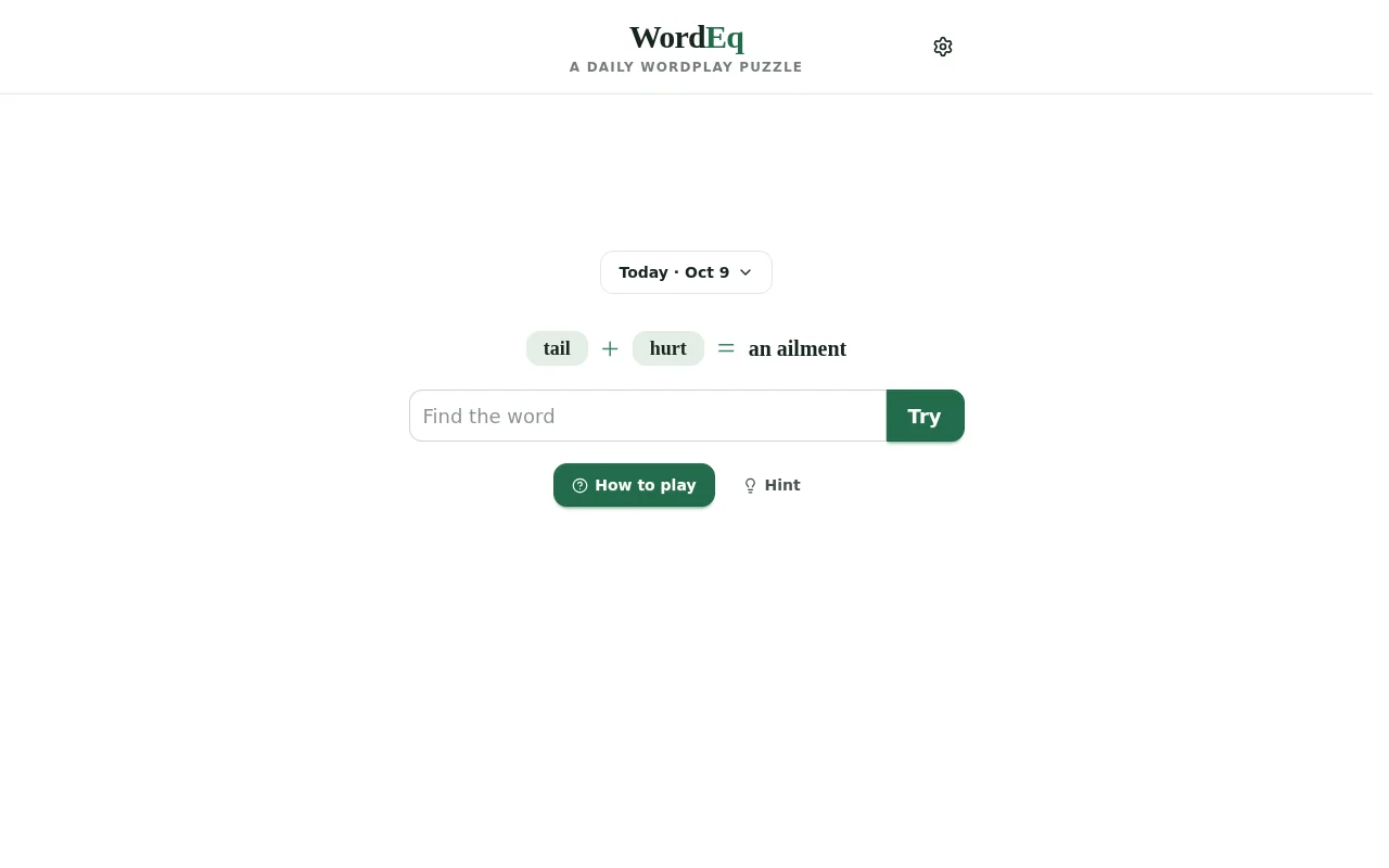 WordEq