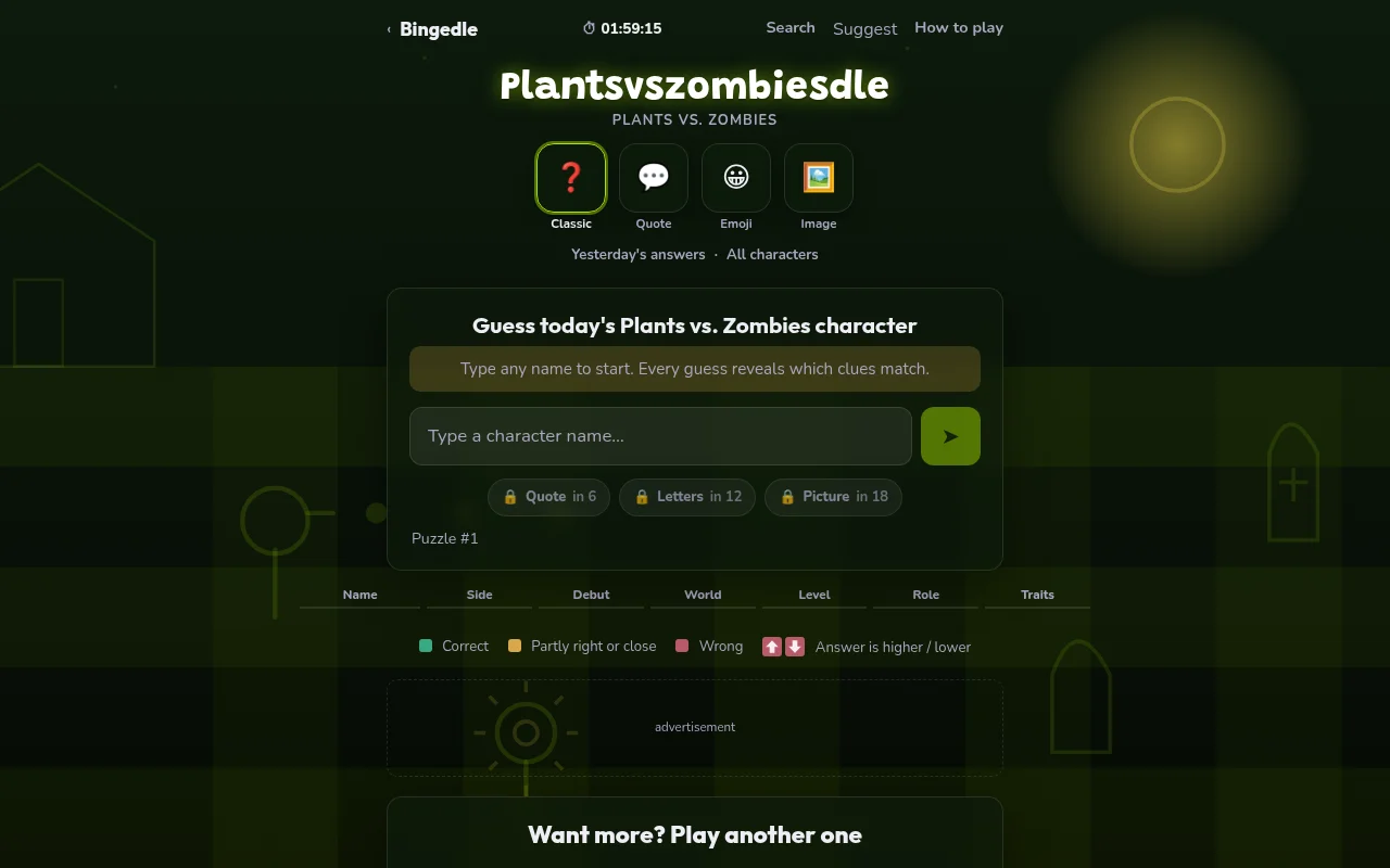 Plantsvszombiesdle