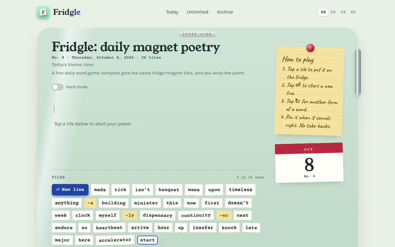 Fridgle