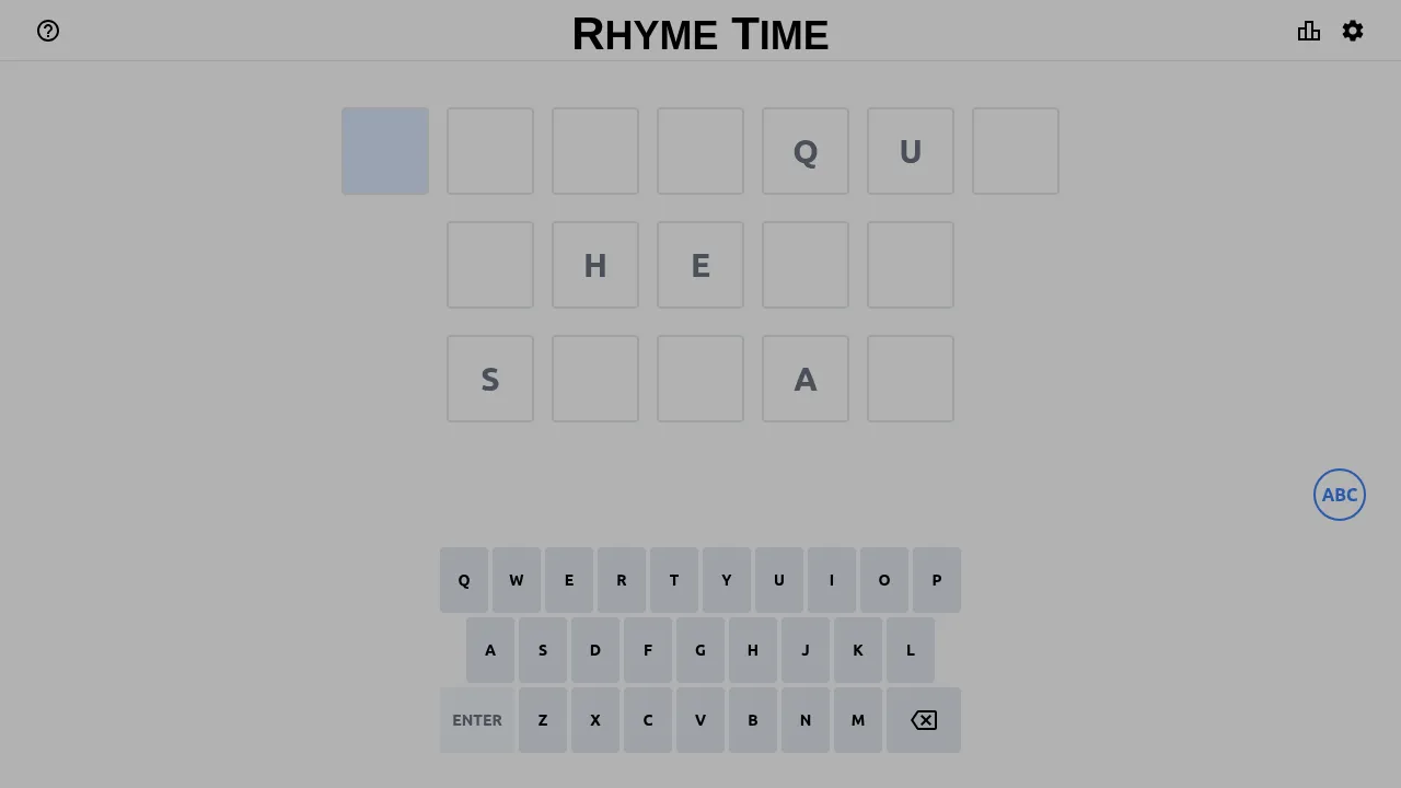 Rhyme Time
