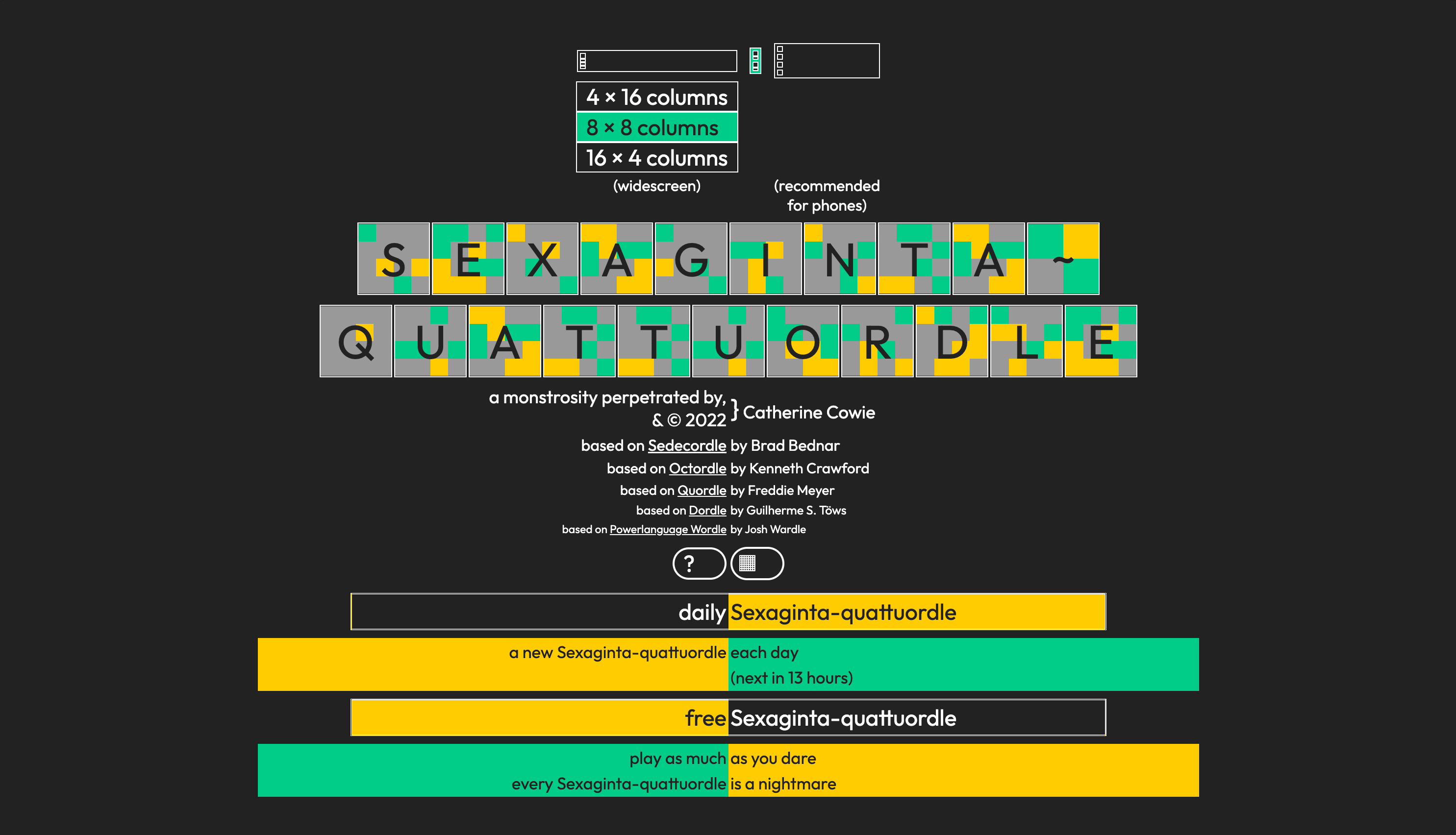 Sexaginta-Quattuordle