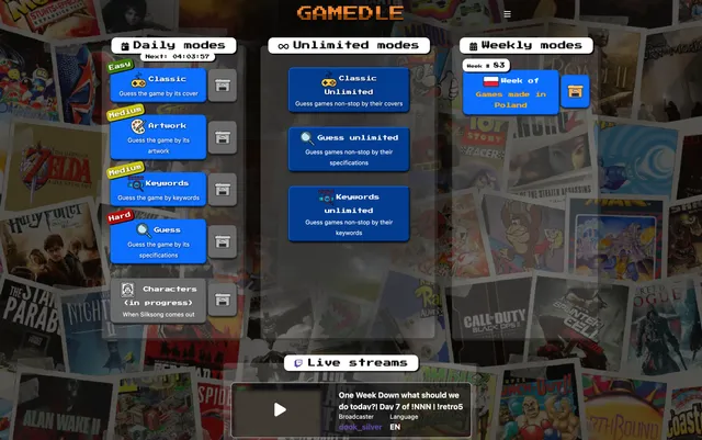 Gamedle