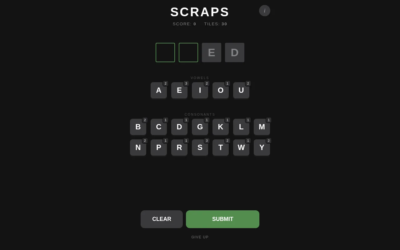 Scraps