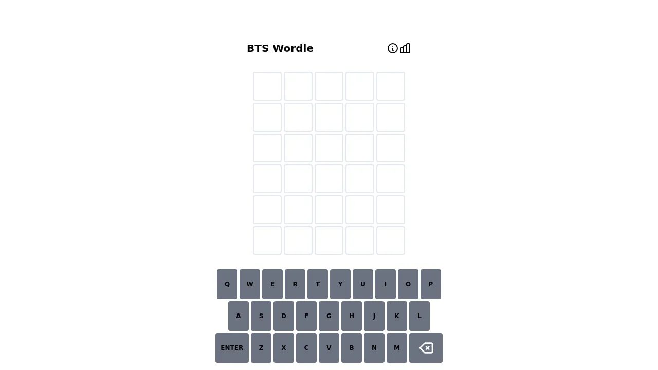 Wordle-BTS