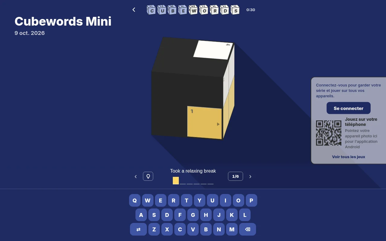 Cubewords