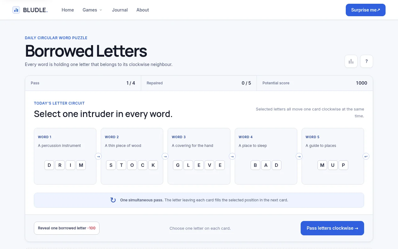 Borrowed Letters