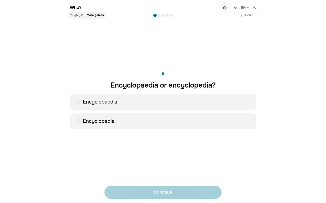 Who?