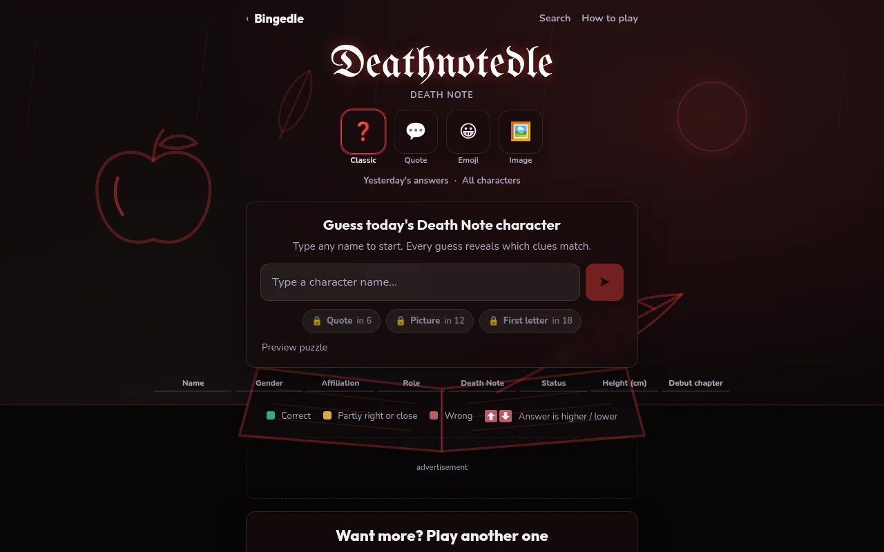 Deathnotedle