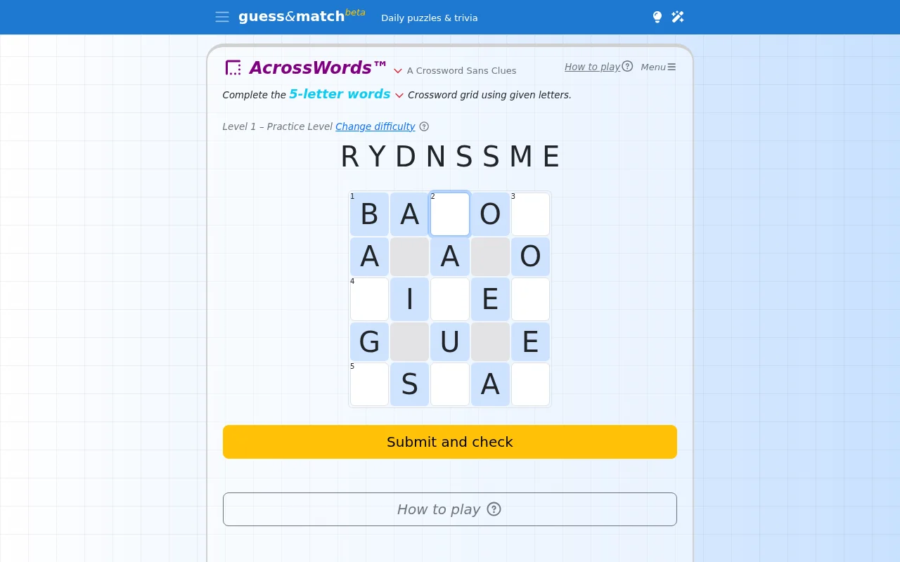 AcrossWords