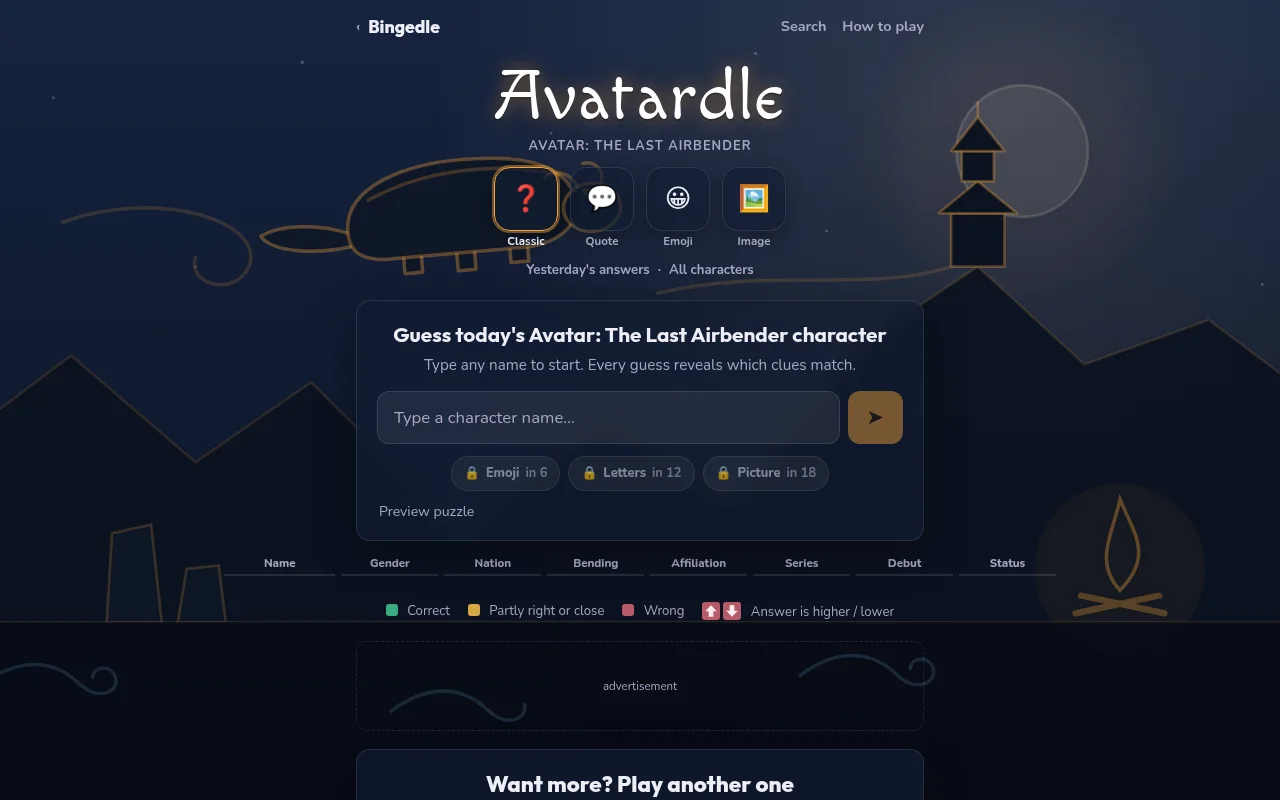 Avatardle