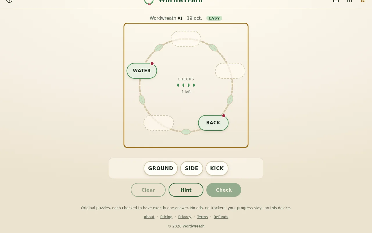 Wordwreath