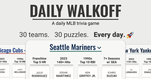 Daily Walkoff