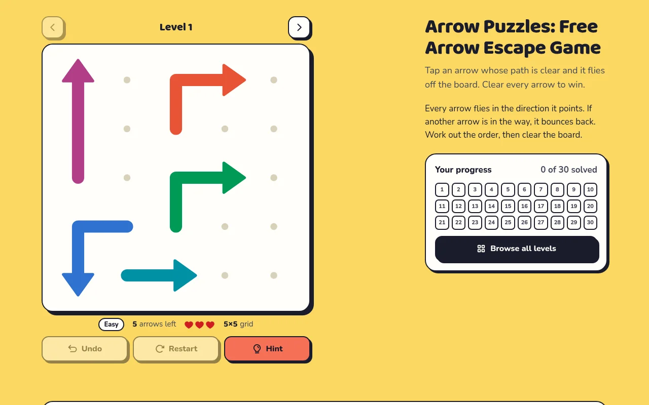 Arrow Puzzles