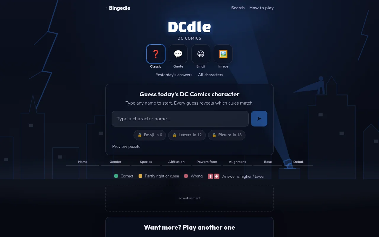 DCdle