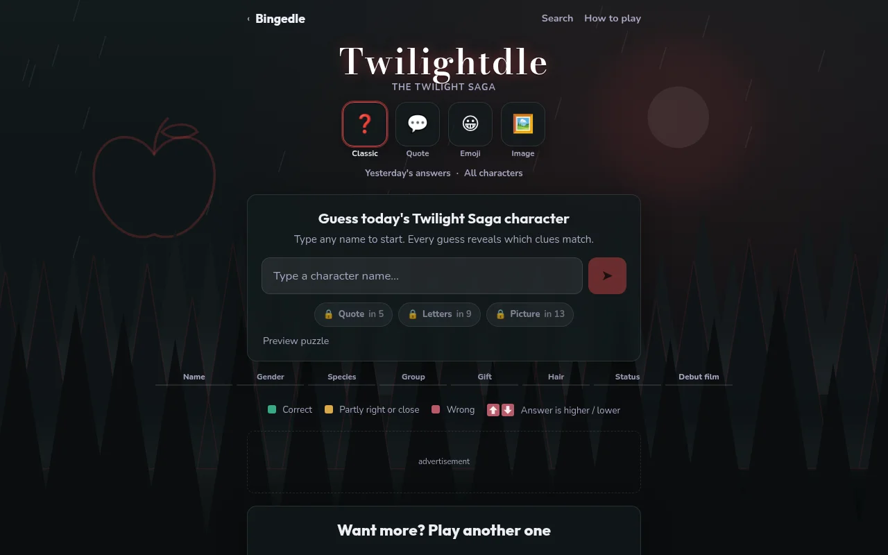 Twilightdle