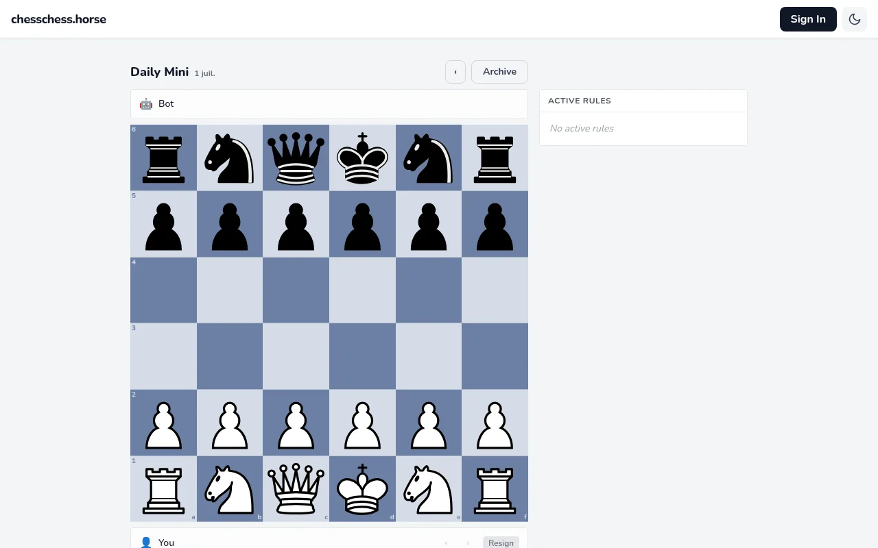 Totally Normal Chess