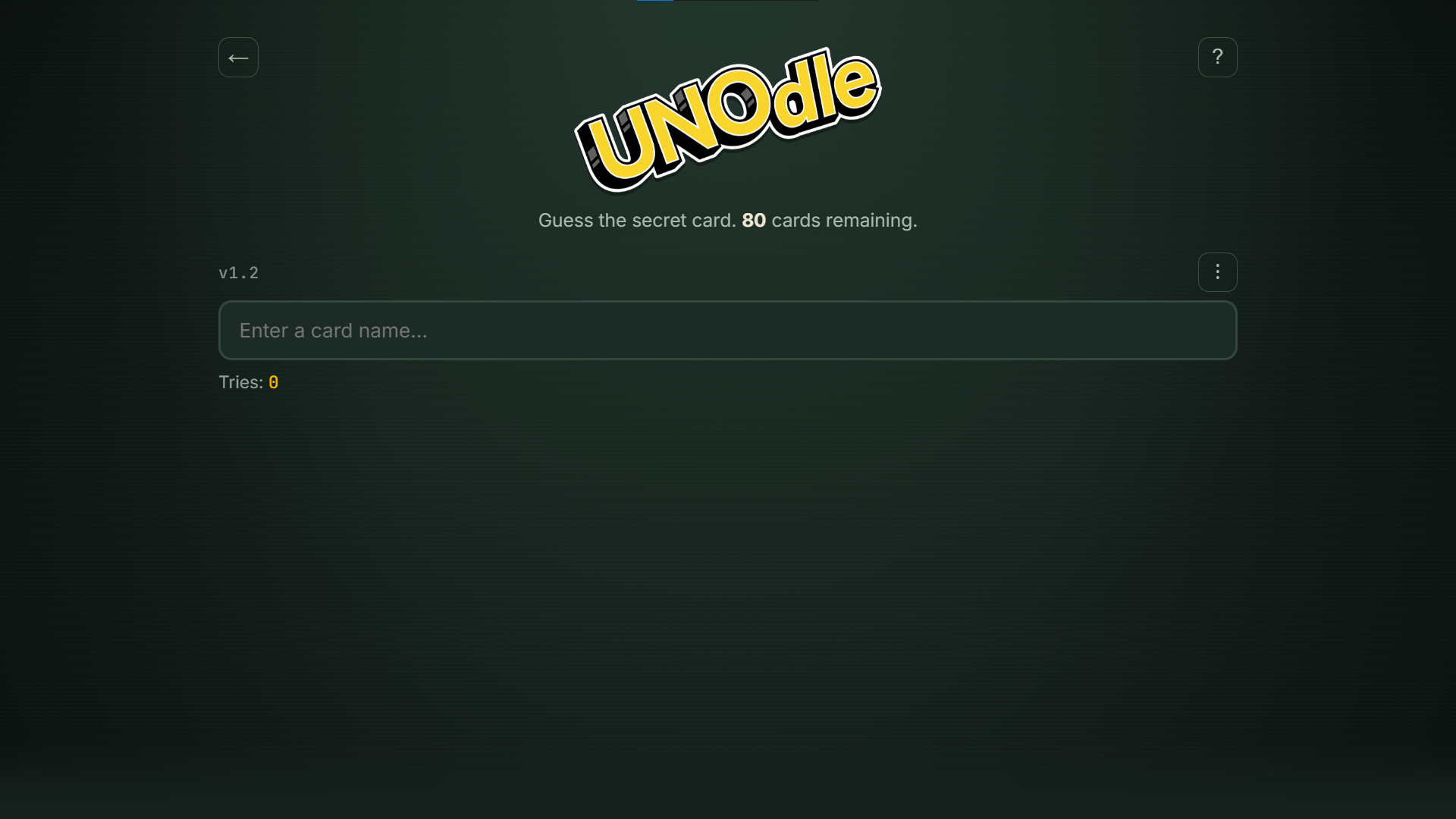 UNOdle