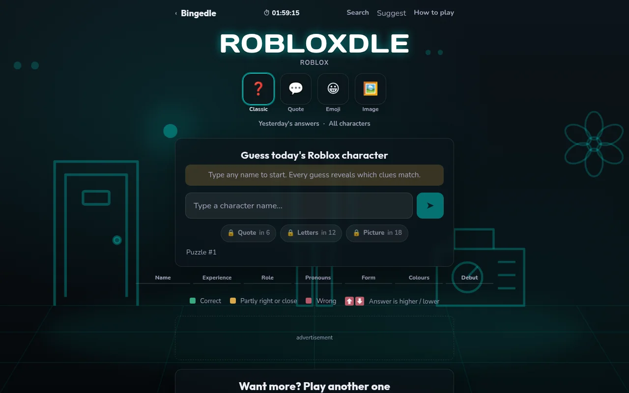 Robloxdle