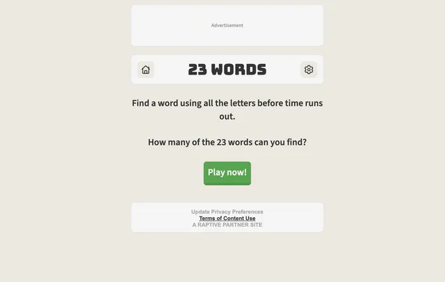 23 Words