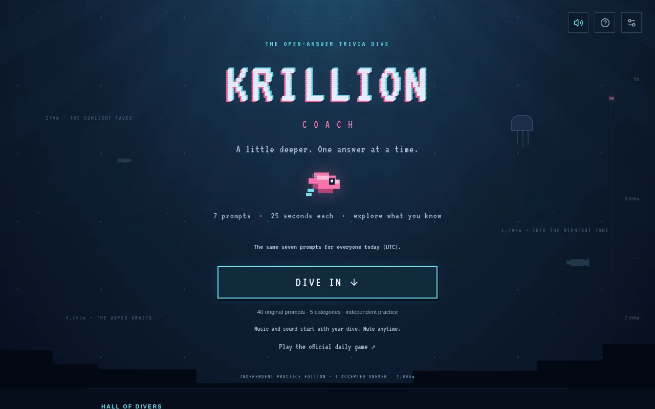 Krillion Coach
