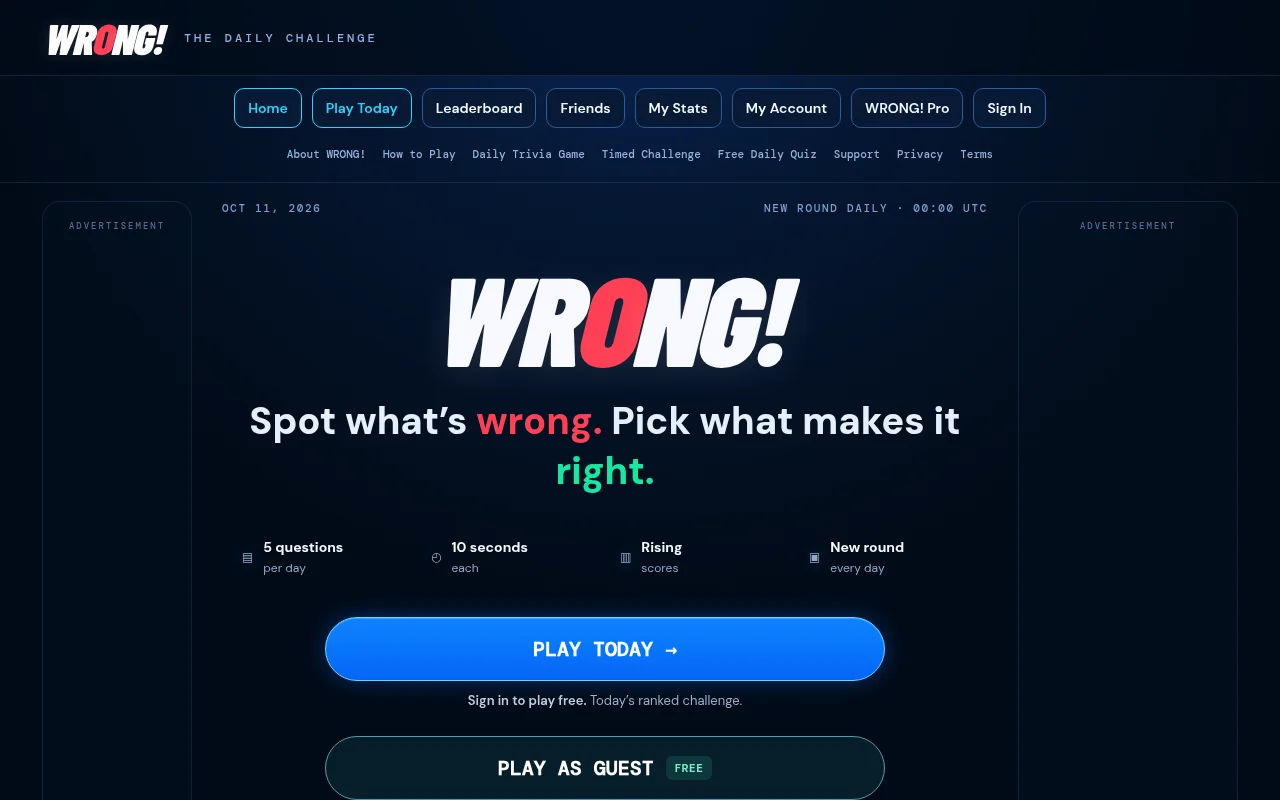 WRONG!