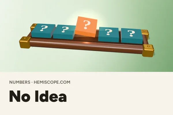 No Idea