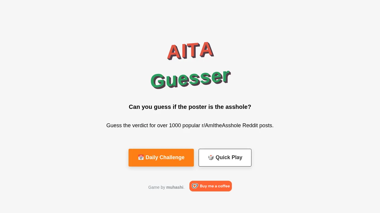 AITA Guesser
