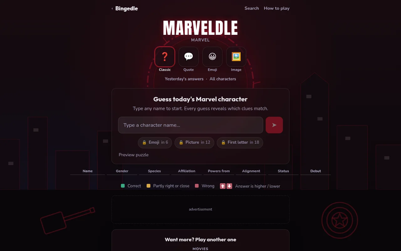 Marveldle