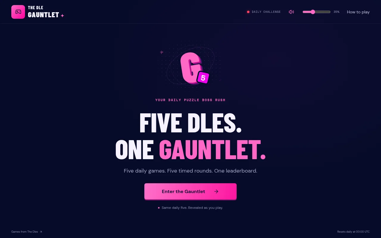 The Dle Gauntlet
