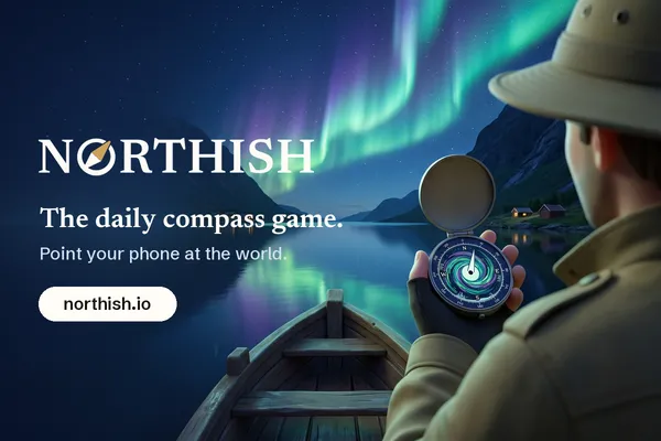 Northish - The daily compass geography game