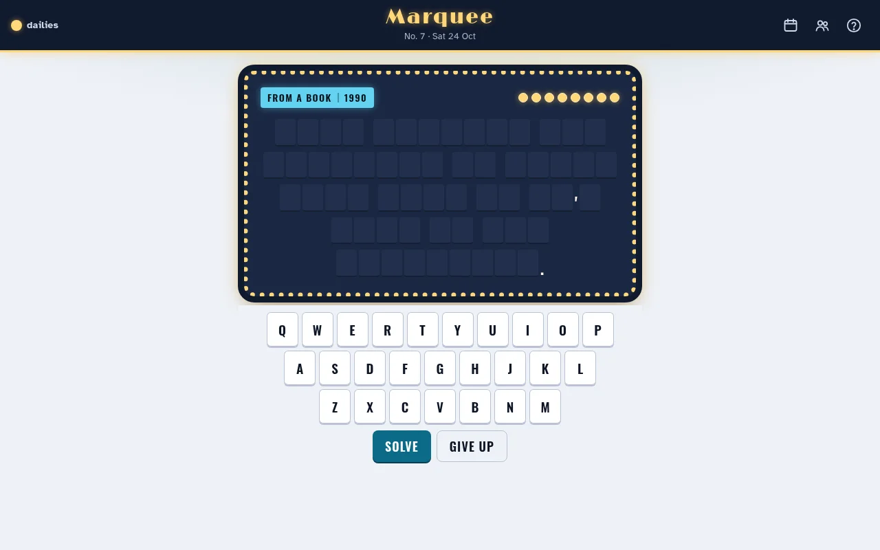 Marquee