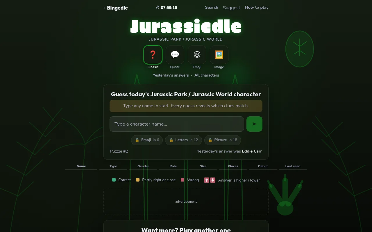 Jurassicdle