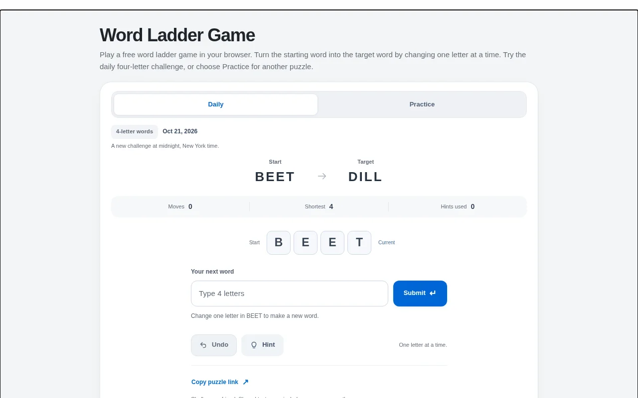 Word Ladder