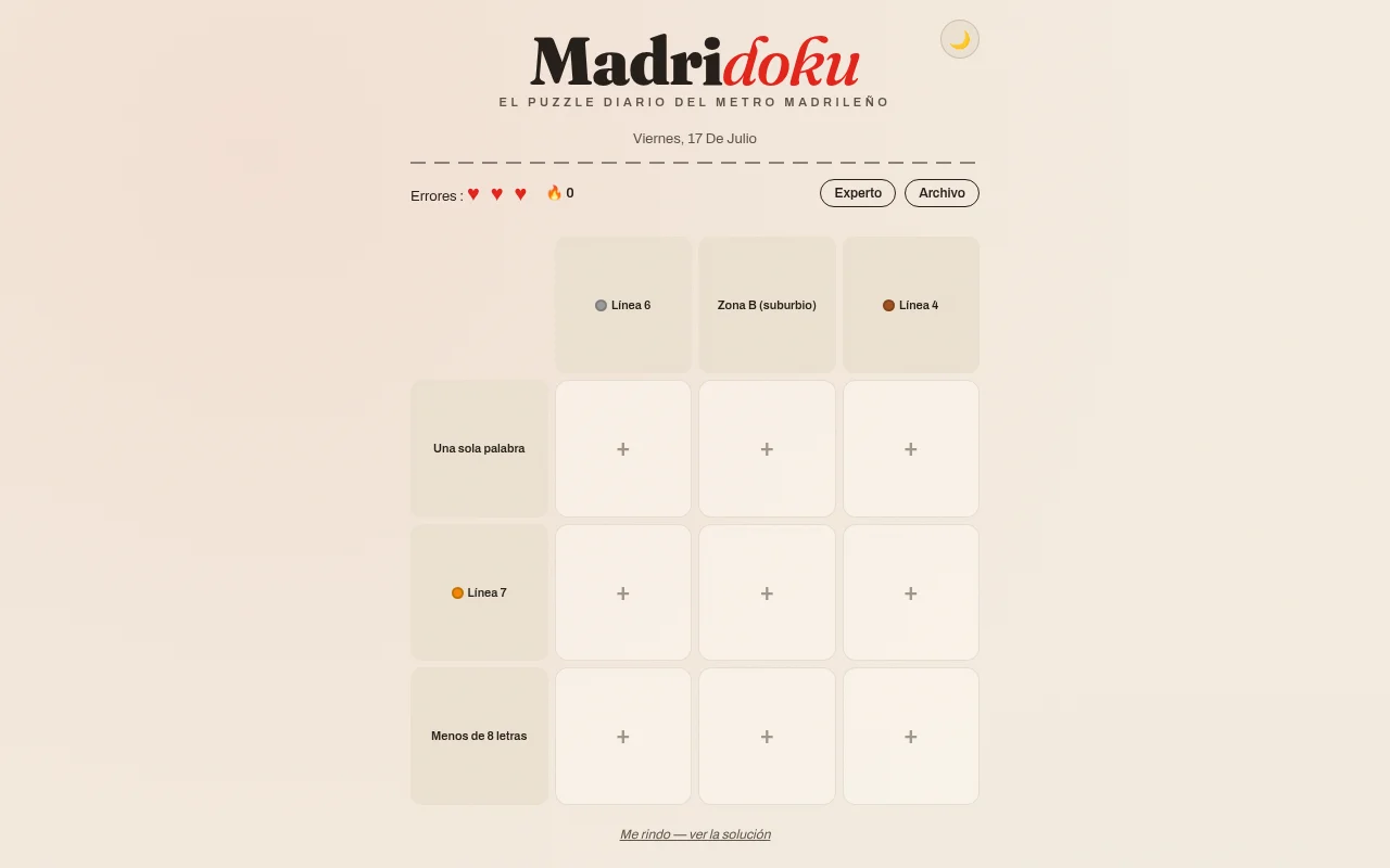 Madridoku