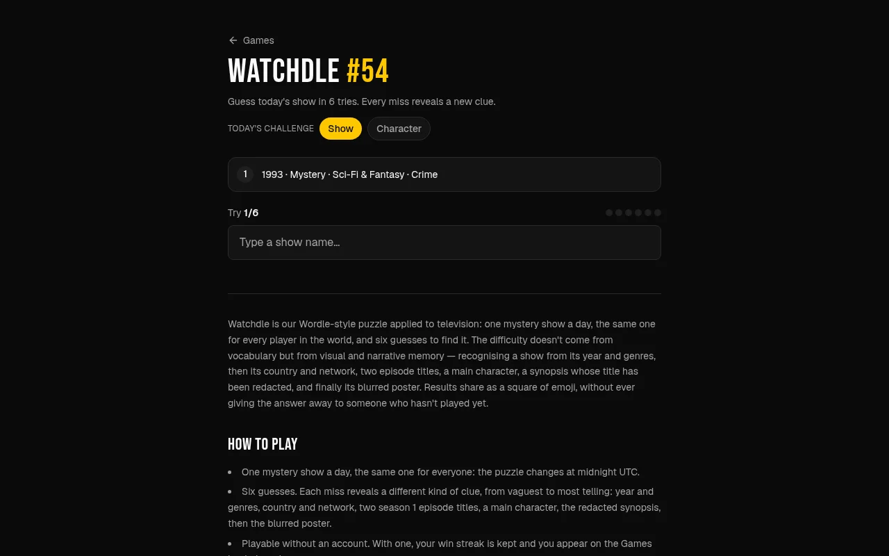 Watchdle
