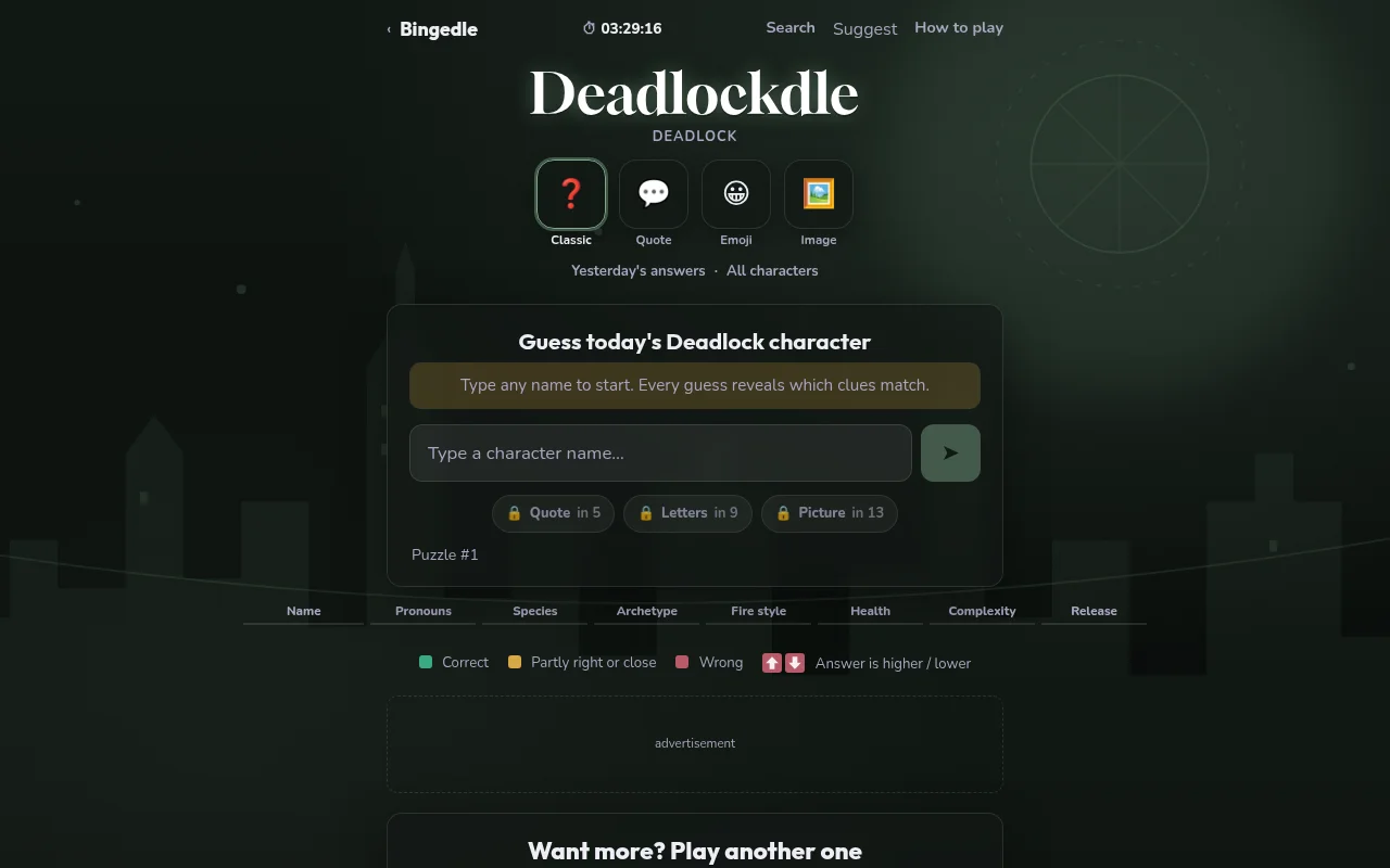 Deadlockdle