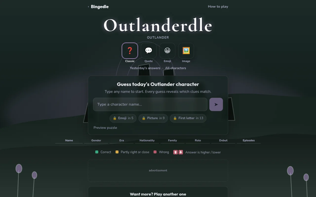 Outlanderdle