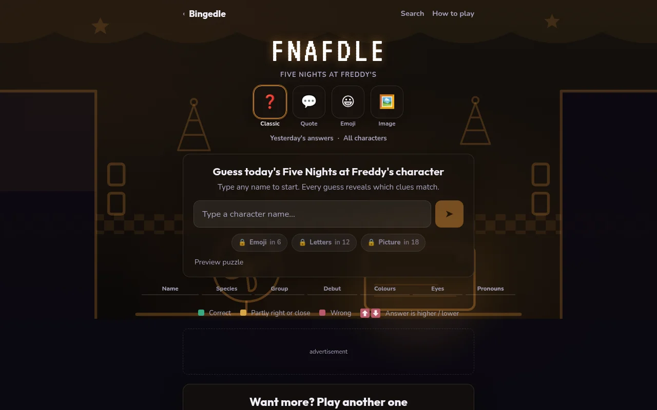 Fnafdle